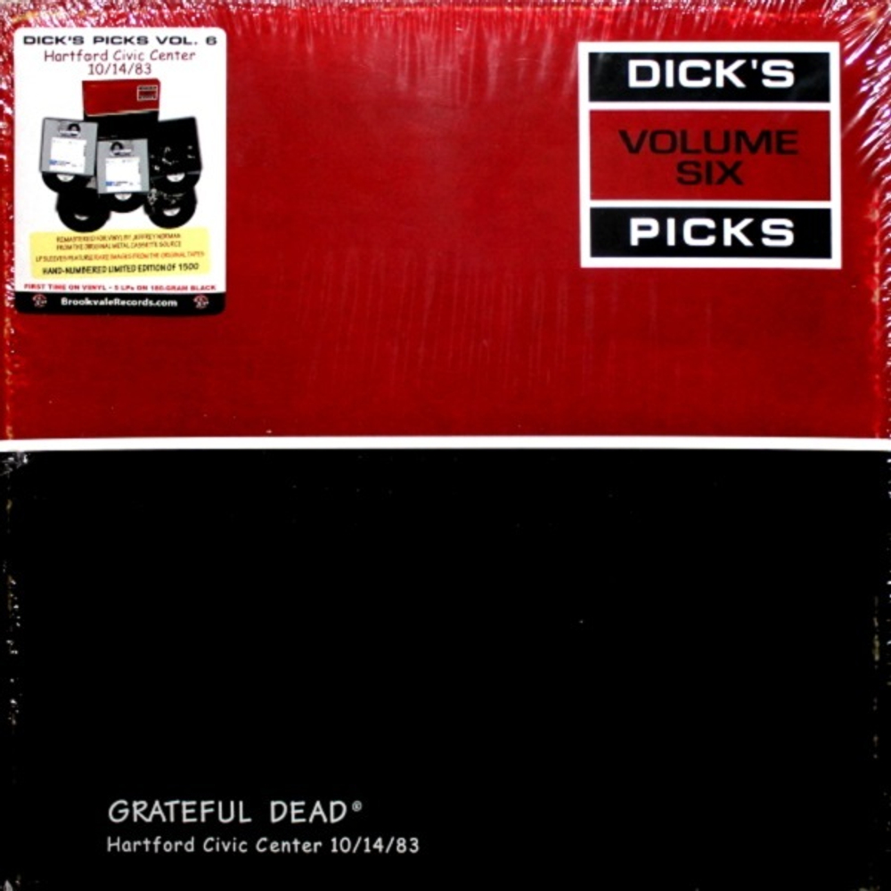 Grateful Dead / Dick's Picks Volume Six: Hartford Civic Center, Hartford, CT, 10/14/83 (5LP)