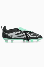 Бутсы adidas Predator Club FT Elastic Laces FG/MG Junior - черный