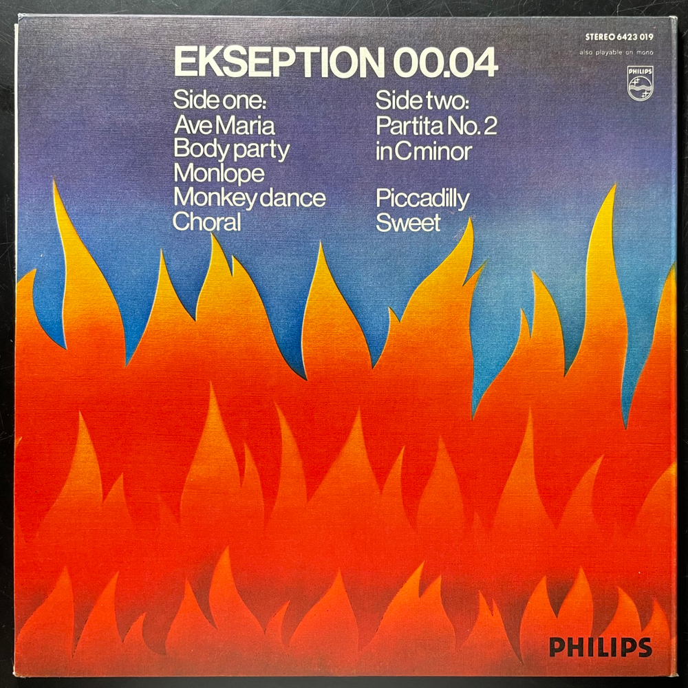Ekseption, Royal Philharmonic Orchestra ‎– Ekseption 00.04 (Скандинавия 1971г.)