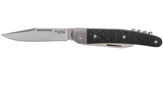 Складной нож Lion Steel "Jack" L/JK3 CF c клинком из стали Böhler M390 Microclean®, рукоять карбон