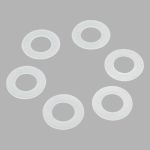 Кольцо уплотнительное под блочку ⌀13.6 мм (внешн. 23.6 мм), h6.68 мм (№26), пластик, ≈100 шт