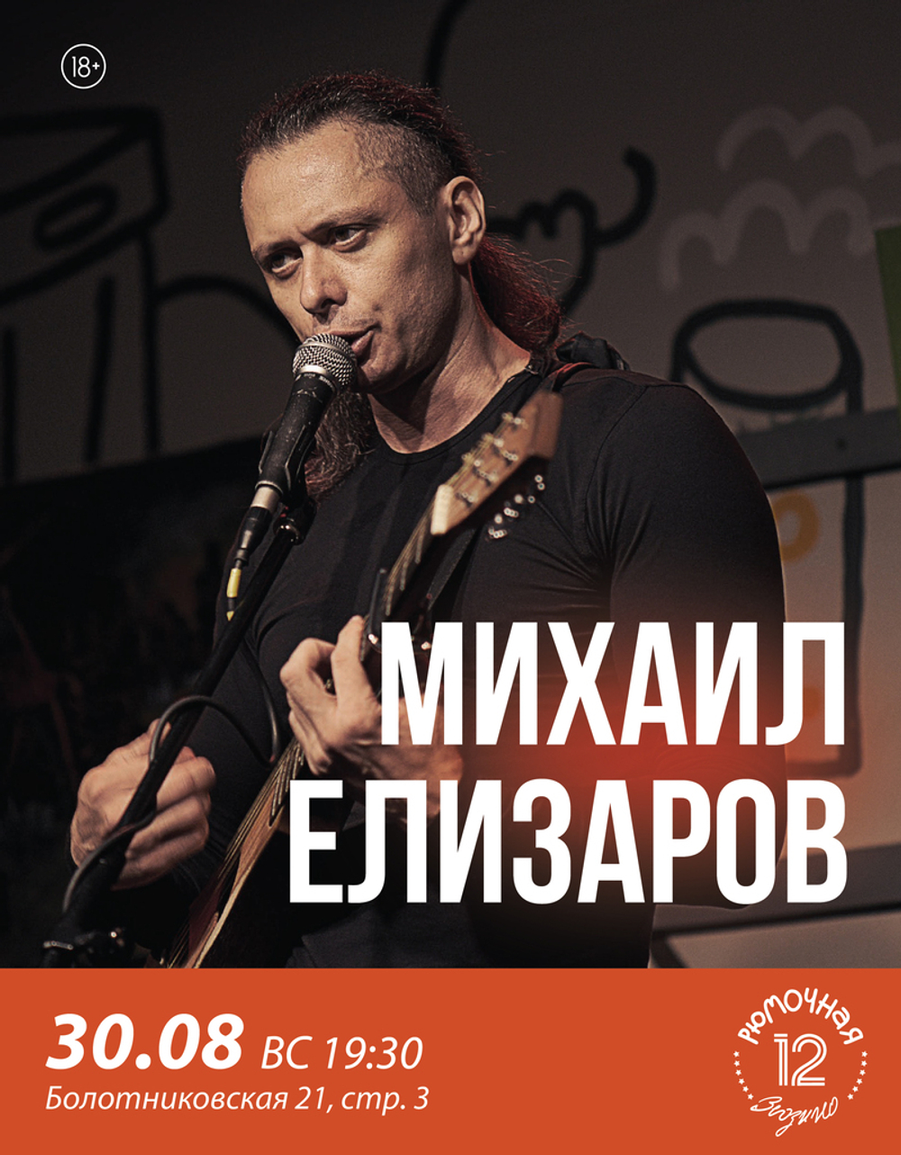 Михаил Елизаров (вход + место)