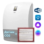 Приточная установка Ballu ONEAIR ASP-200SMAX с нагревателем и датчиком CO2