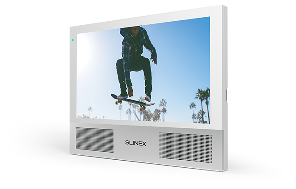 Видеодомофон SLINEX Sonik 7, пластик, с функцией памяти, диагональ 7"