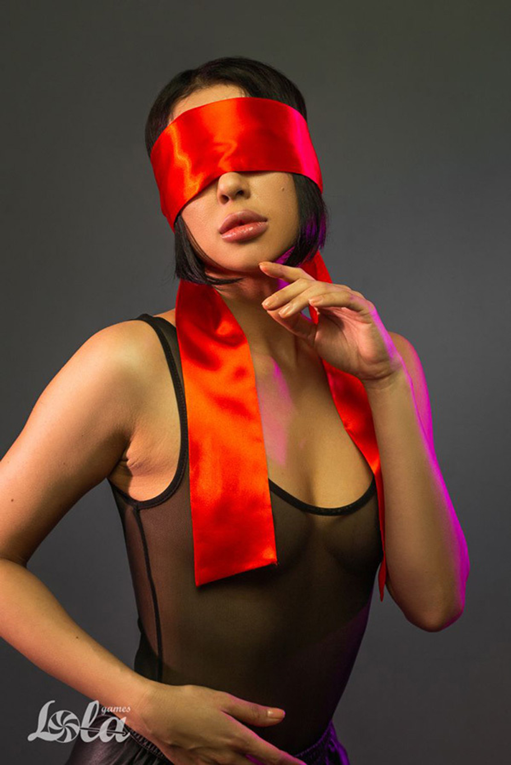 Красная лента для связывания 152см Lola Games Party Hard Wink 1142-01lola