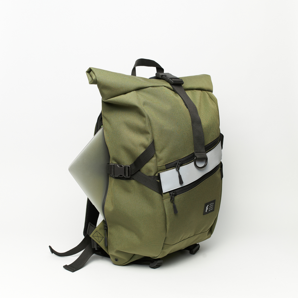 Рюкзак Technic Rolltop L темный хаки