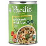Pacific Foods, органический суп с курицей и диким рисом, 463 г (16,3 унции)