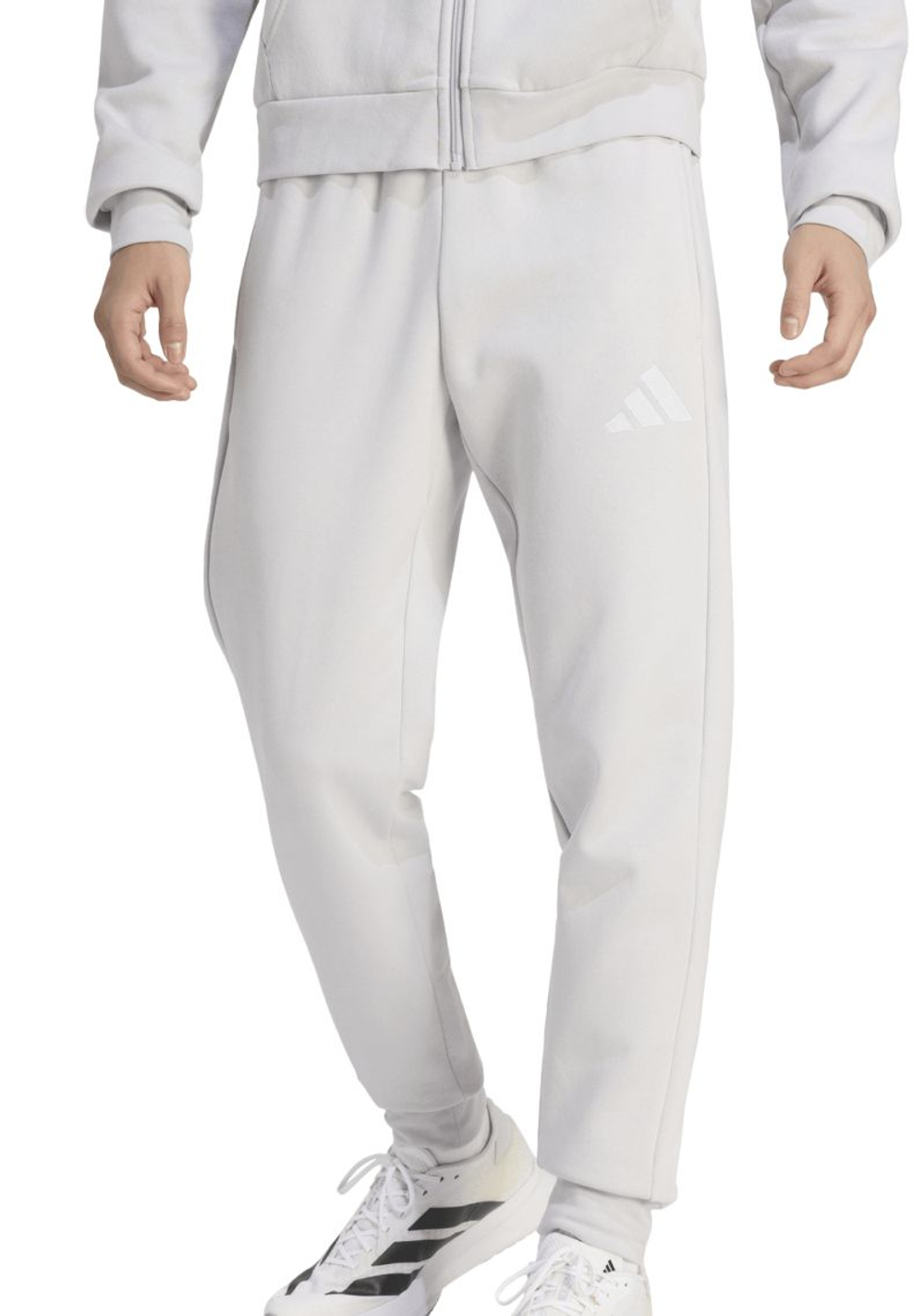 Мужские теннисные брюки Adidas Entrada 26 Sweat - team light grey/white