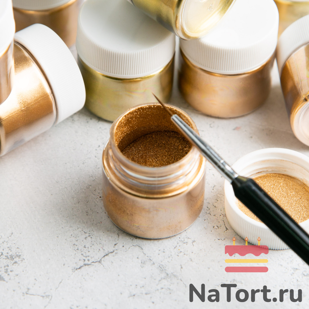 Сухой краситель Золотой «Red Gold (Красное Золото)» 10 гр