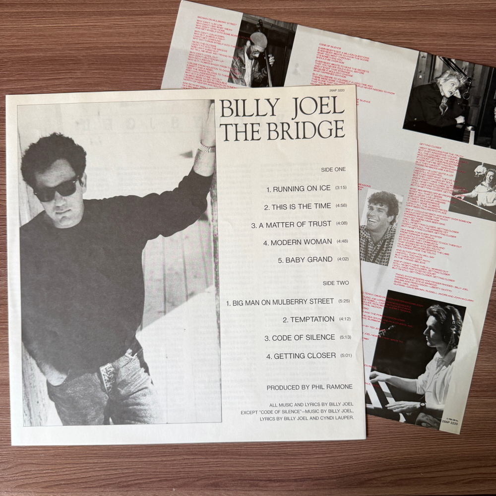 Виниловая пластинка Billy Joel ‎– The Bridge LP