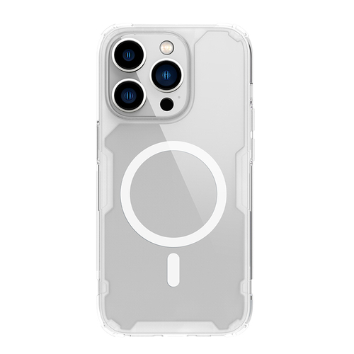 Чехол прозрачный с поддержкой MagSafe для iPhone 14 Pro Max, Nillkin серия Nature TPU Pro Magnetic Case