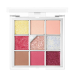 Палетка теней для век с глиттерами Unleashia Glitterpedia Eye Palette - №7 All of Peach Ade, 6,6г