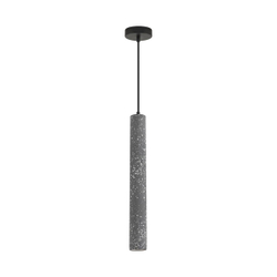 8354/1B SUSPENTIONI LN26 332 черный, металл/цемент Подвес GU10 LED 5W 220V SHAMAREL