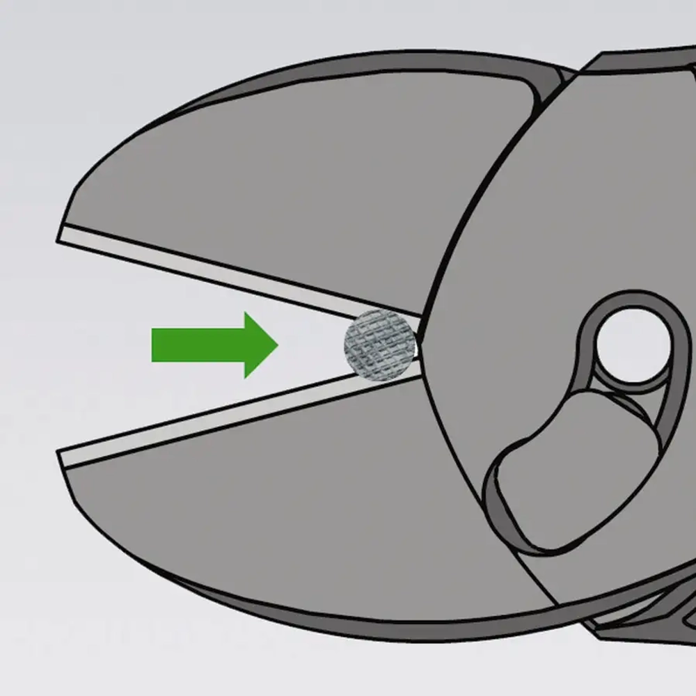 TwinForce® черненые 180 мм Knipex 73 72 180 BK