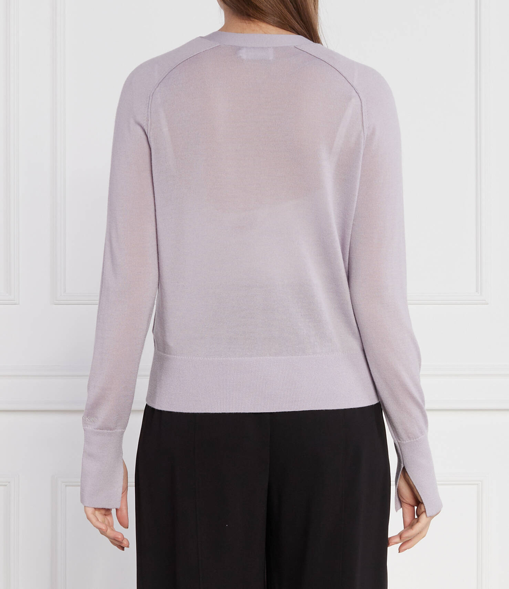 Кардиган EXTRA FINe Calvin Klein - фиолетовый(K20K205778)