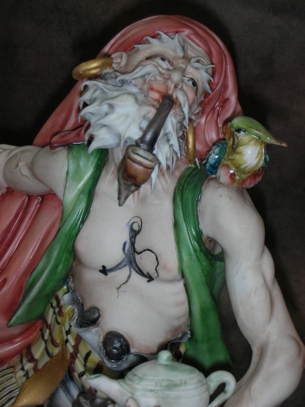 Статуэтка. Фарфор. Пират. Capodimonte. Италия