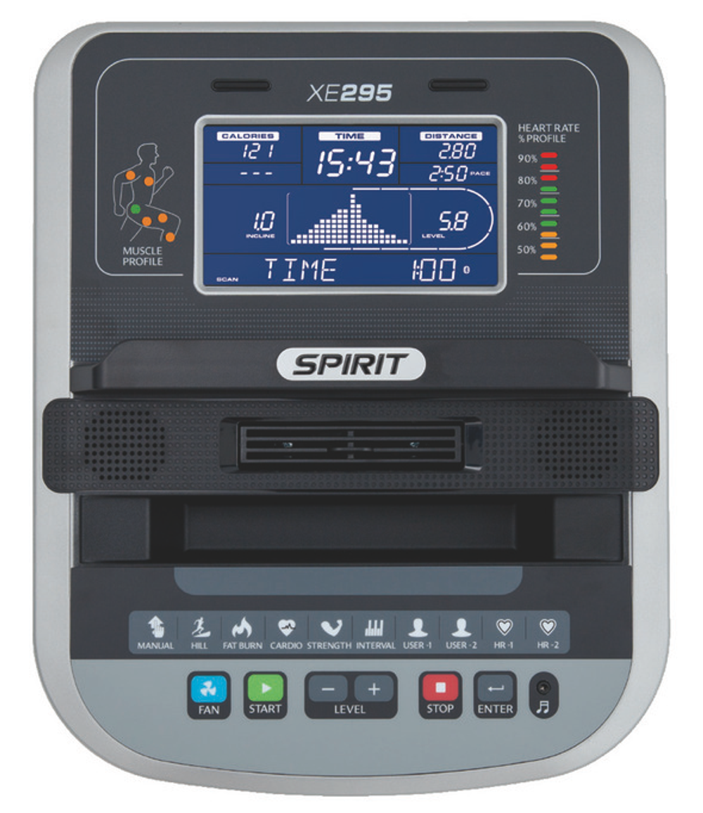 Эллиптический тренажер SPIRIT XE295