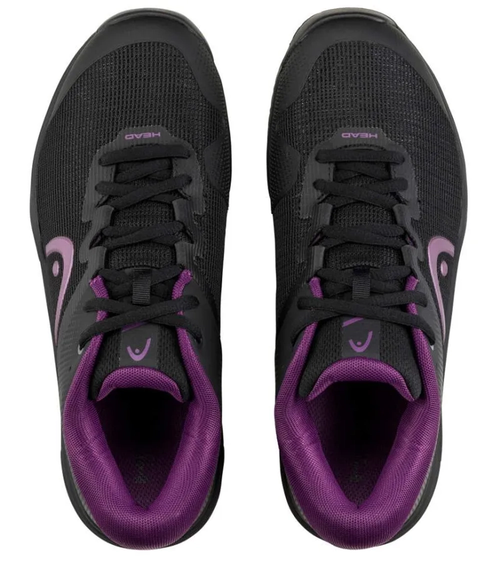 Женские теннисные кроссовки Head Revolt Evo 2.0 - black/plum
