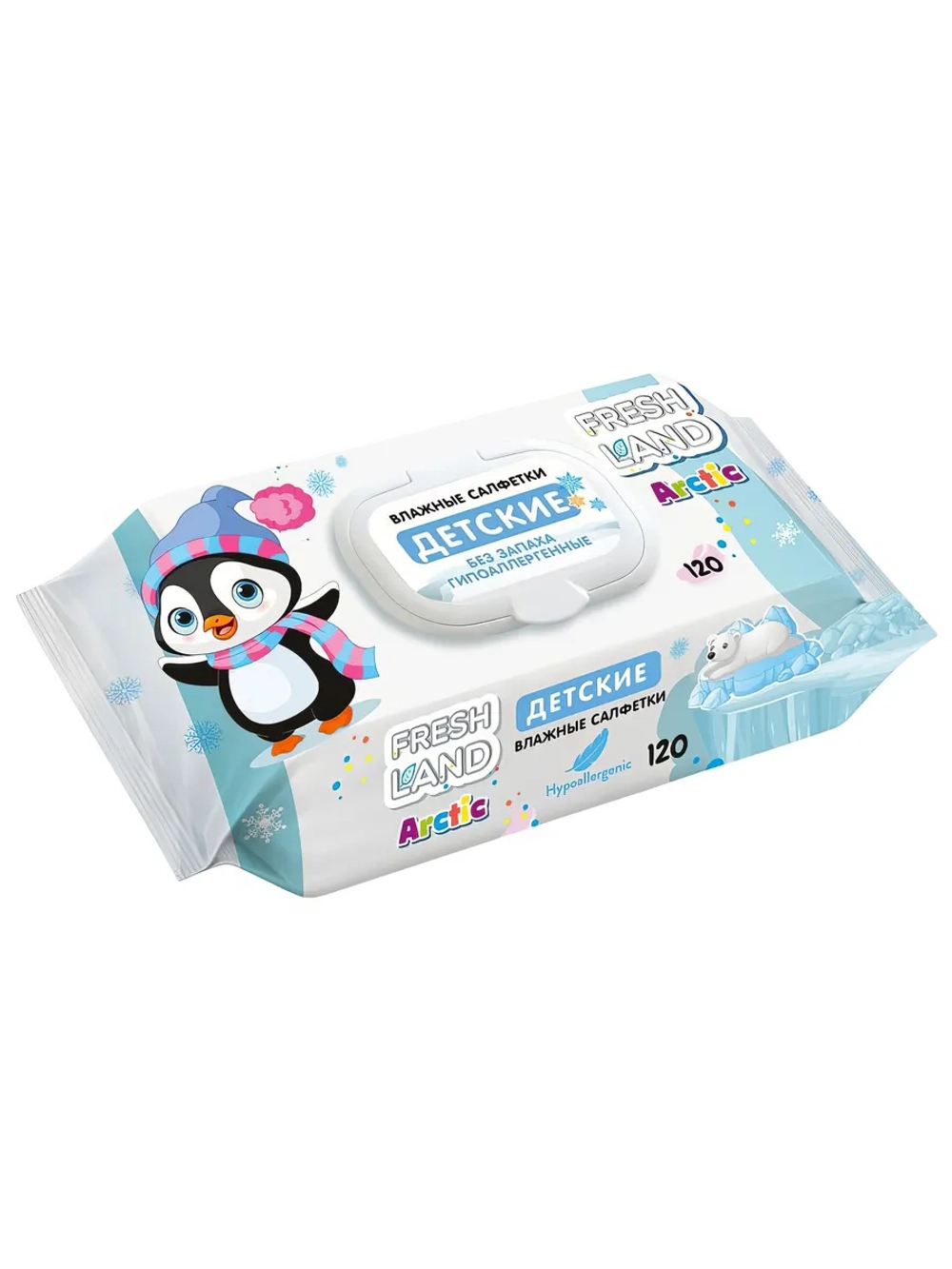 Влажные Салфетки Freshland Arctic