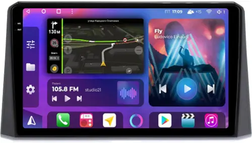 Магнитола для Toyota Corolla E210 2019-2024+, Corolla Cross - FarCar S500-TS10 монитор 10.36" QLED на Android 14, Быстрая, CarPlay, 4G SIM-слот