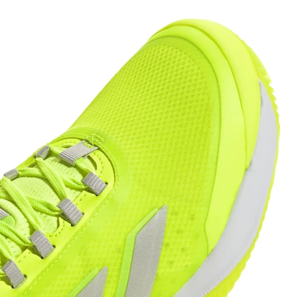 Женские теннисные кроссовки Adidas Avacourt 2 Clay - lucid lemon/zero metalic/cloud white