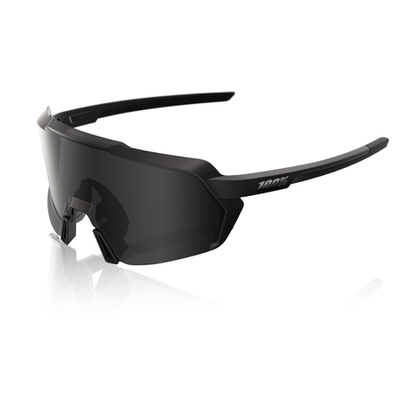Спортивные очки 100% Korbin / Matte Gloss Black / Black Mirror Lens