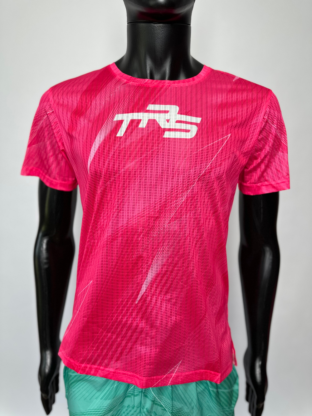 Футболка для бега TRS Pink QR