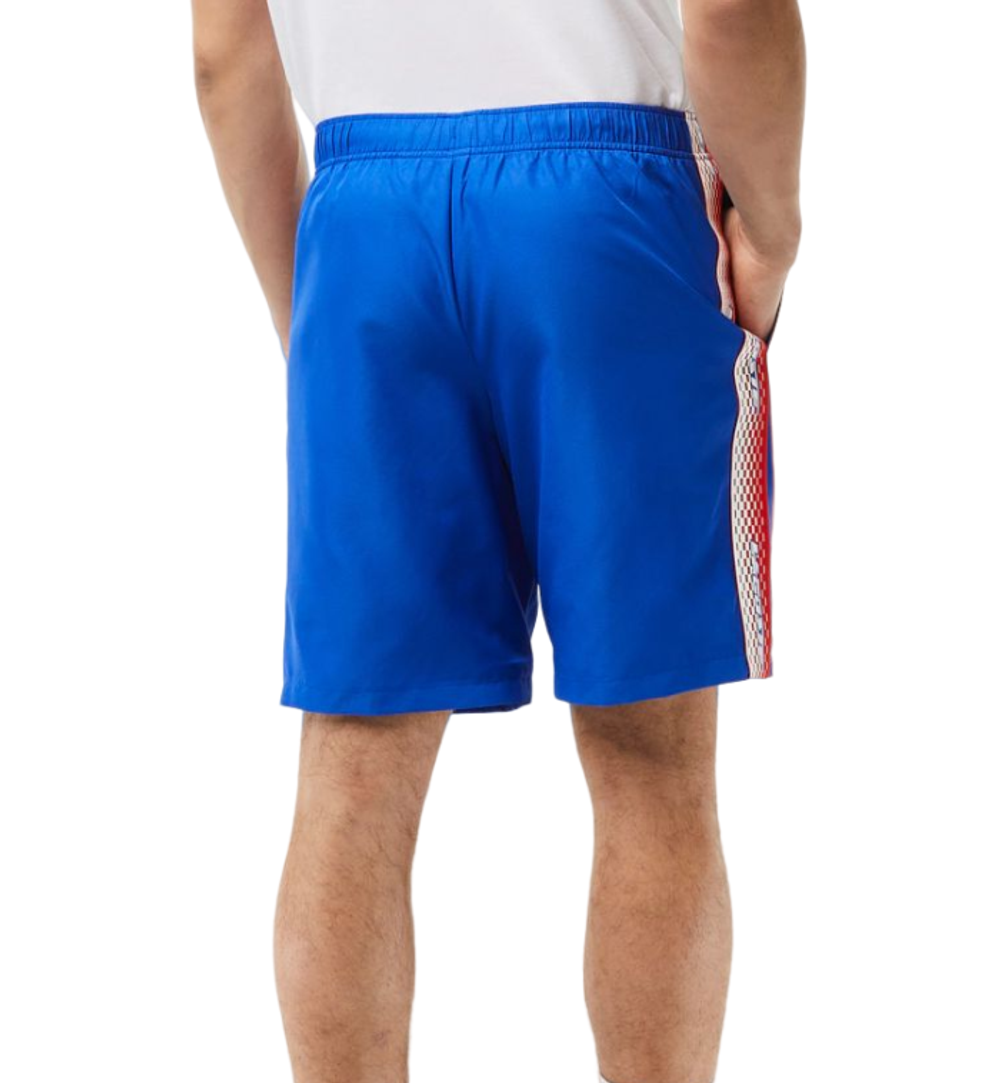 Мужские теннисные шорты Lacoste Recycled Polyester Tennis Shorts - blue