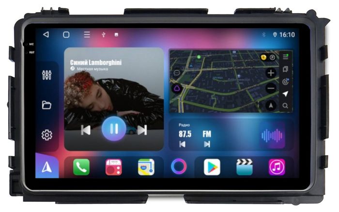 Магнитола для Honda Vezel 2013-2021 - FarCar S500-TS10 монитор 9.5" QLED на Android 14, Быстрая, CarPlay, 4G SIM-слот