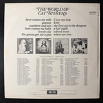 Cat Stevens ‎– The World Of Cat Stevens (Англия 1970г.)