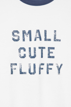 PULL&BEAR Футболка с принтом из мультфильма «Лило и Стич», белый