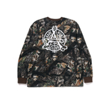 A Bathing Ape Bathing Ape Лонгслив Graphic коричневый