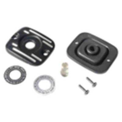 Cover Kit, Front Brake Master Cylinder, Black Grooved, DOT4