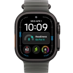 Часы Apple Watch Ultra 4, 49 мм, титан чёрного цвета, ремешок Ocean цвета «полупрозрачный чёрный» (2026)
