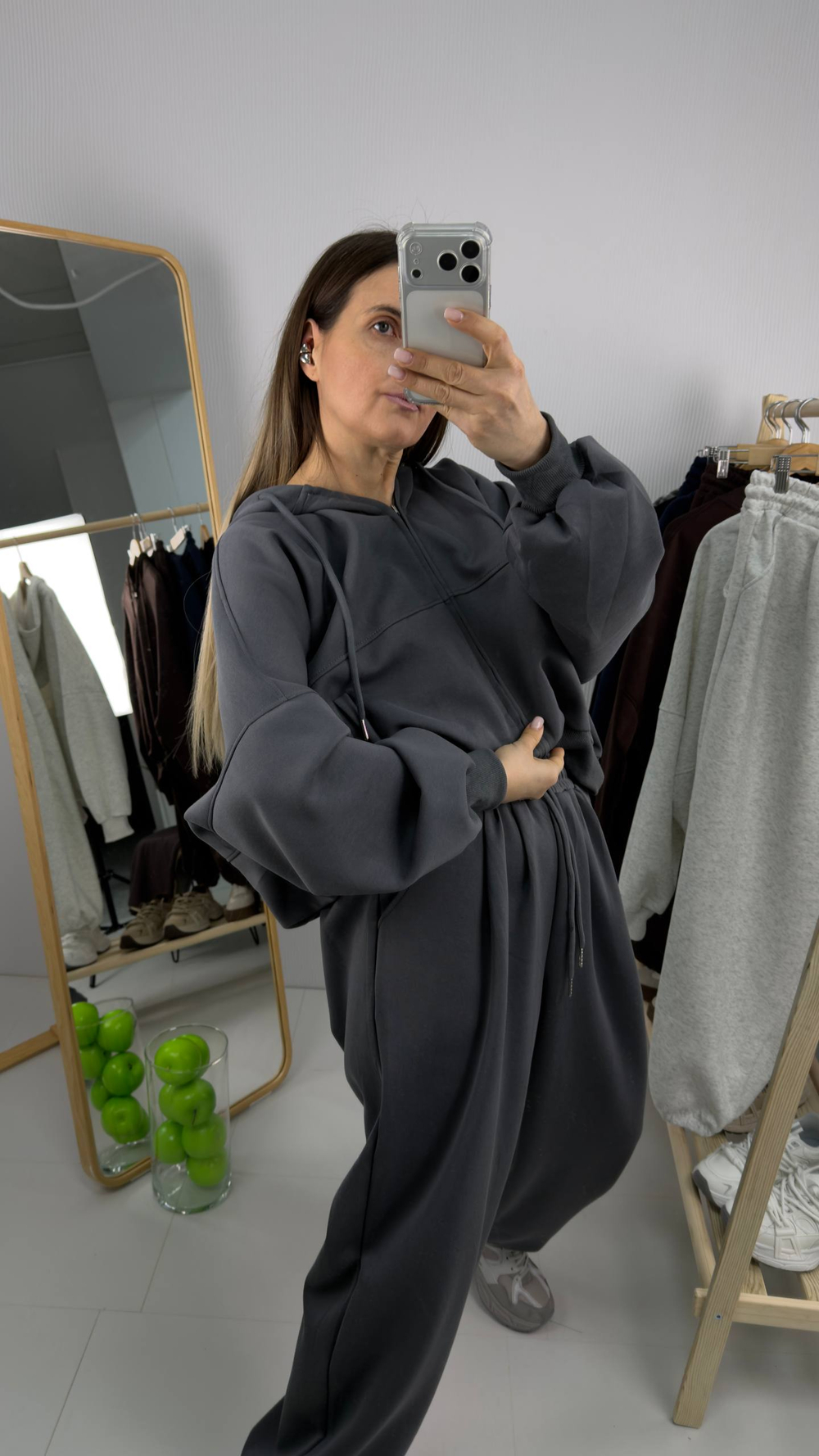 Костюм женский арт. 3597 цвет "графит"