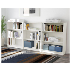 IKEA DRÖNA  (ИКЕА ДРЁНА)  -  Коробка, 3 шт. - синий 18х25х15 см
