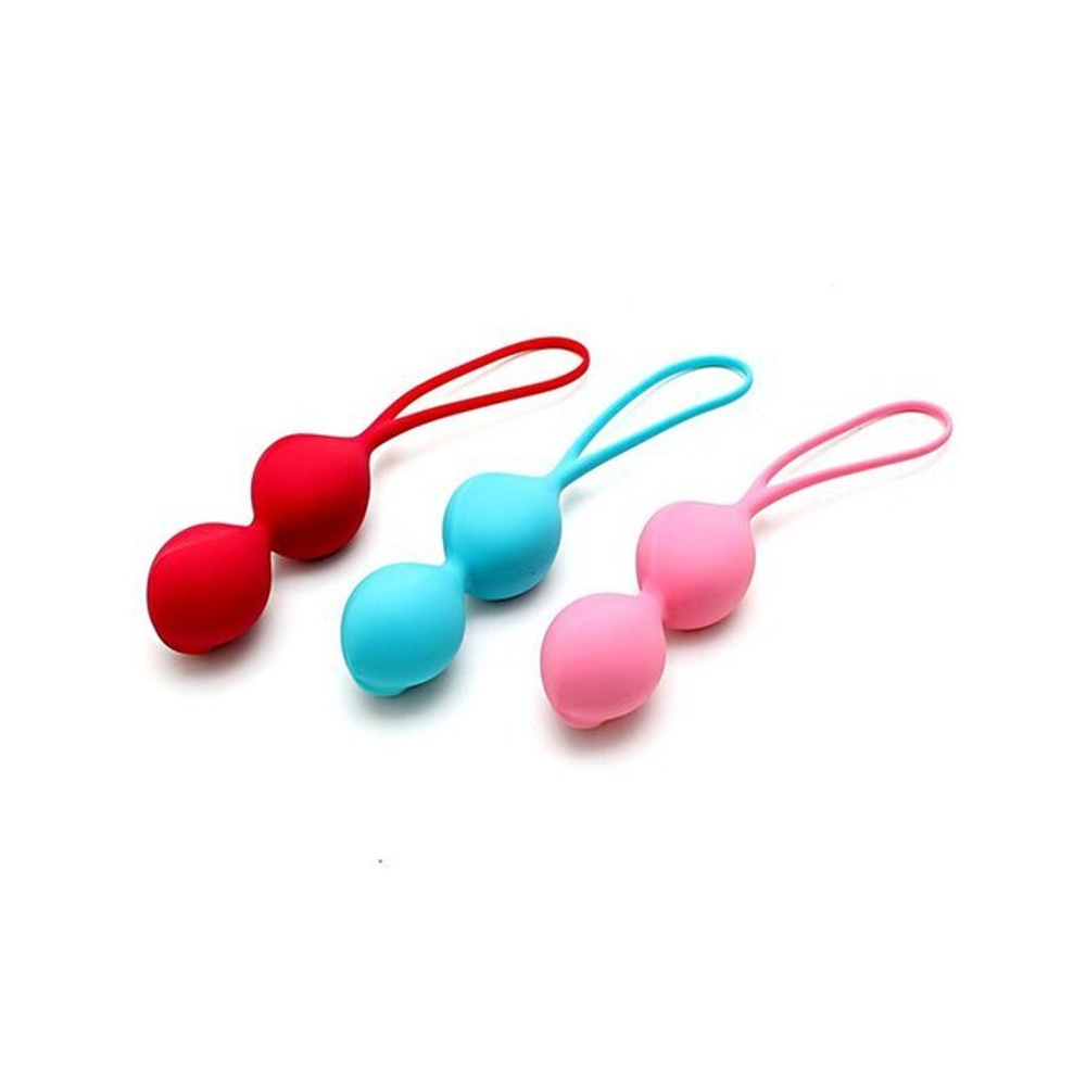 Классические двойные вагинальные шарики Satisfyer Balls (Цвет: мультиколор)
