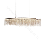 Pendant design lamp Waterfall  L120 (Silver)