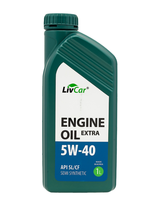 Масло моторное полусинтетическое LIVCAR 5W40 ENGINE OIL EXTRA   1л