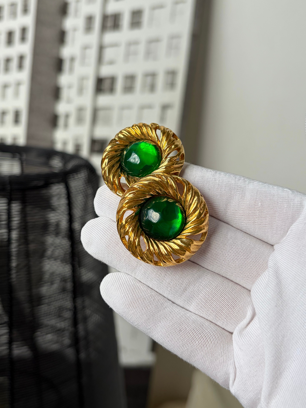 Клипсы Yves Saint Laurent