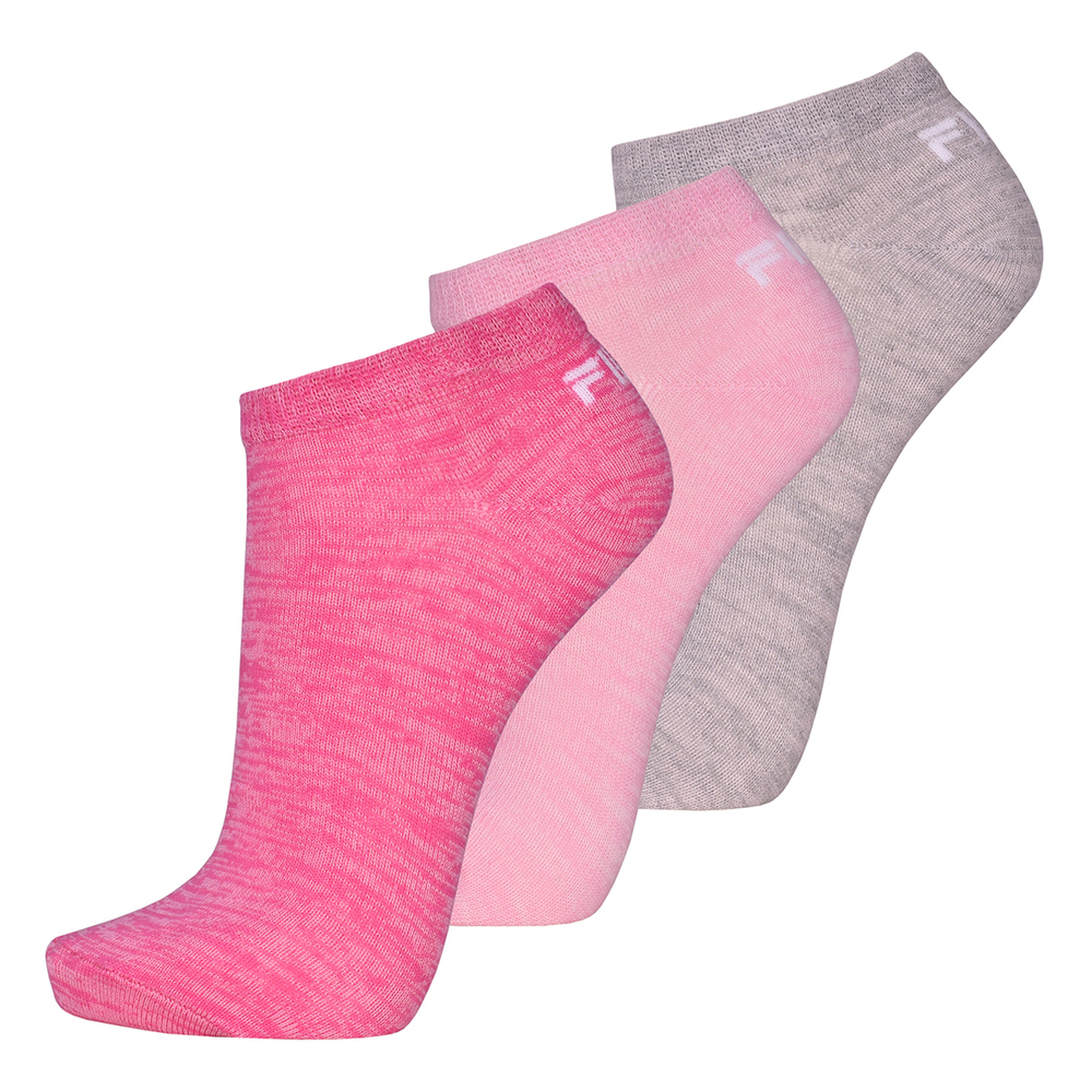 Теннисные носки Fila Invisible Plain Socks 3P - разноцветный