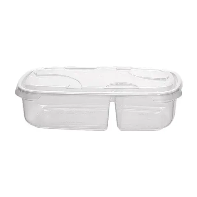 Контейнеры для хранения продуктов DRINA Frigo Плюс 0,5+0,3 л прозрачный