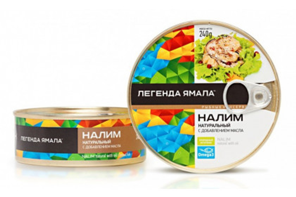 Налим натуральный с добавлением натурального масла 227гр