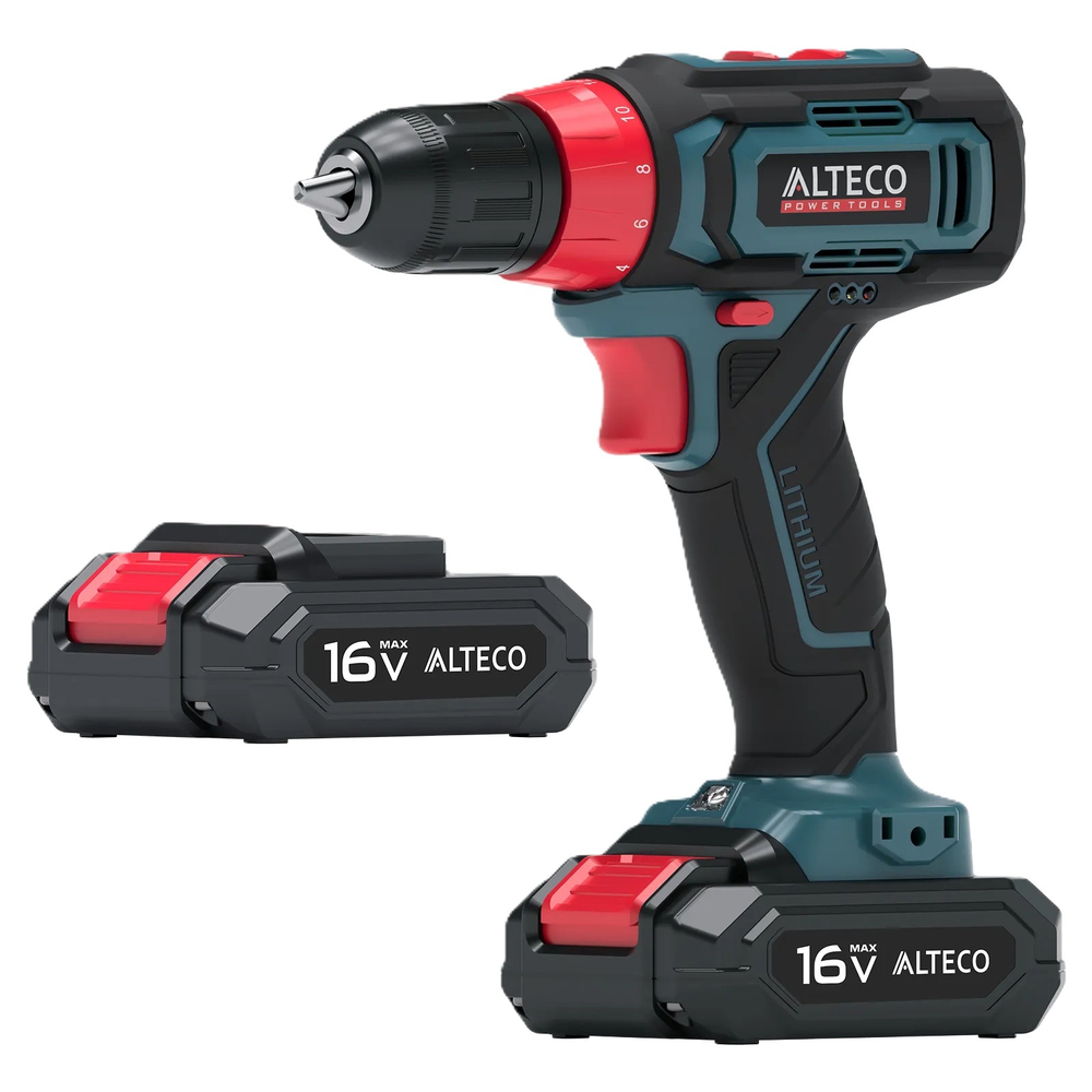 Аккумуляторная дрель-шуруповерт ALTECO CD 16-28 X2