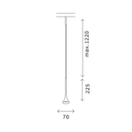 Светильник трековый SUPER5 LED 1х5W