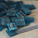 Крупный план стеклянной мозаики FLORY20 G35