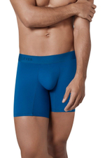 Синие удлиненные трусы-боксеры Primary Long Boxer (Размер: S) (Цвет: синий)