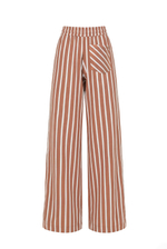 “Relaxed cotton” Брюки в пижамном стиле с кантом.