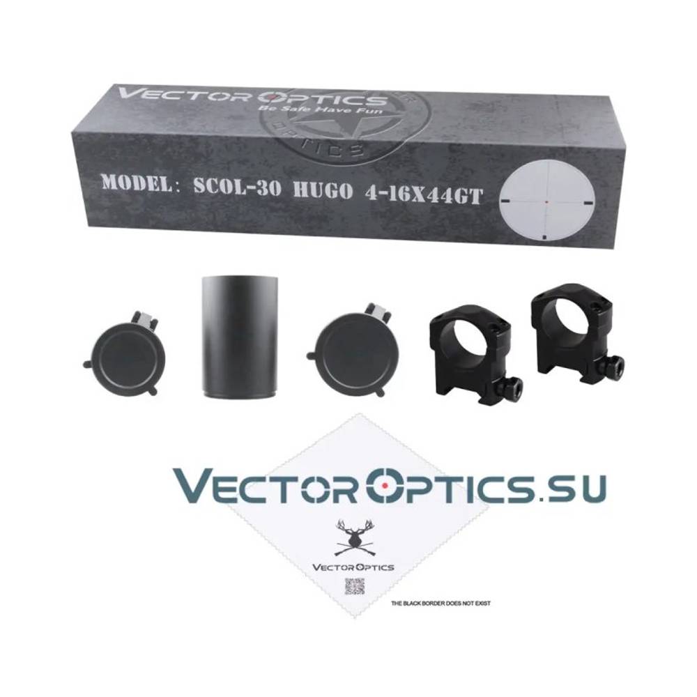 Оптический прицел Vector Optics 25,4мм SFP Hugo 4-16x44 GT ( установка на Тигр, СВД, Вепрь 308 СОК-95 / Сетка VOI-10BDC / с подсветкой )