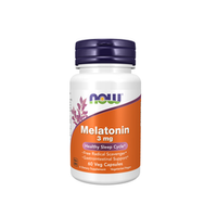 NOW Foods, Melatonin 3 mg, 60 Capsules | Melatonin, 3 mg, 60 kapsula